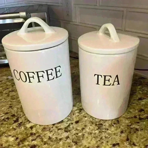 Coffee tea canister set - Picture 1 of 10